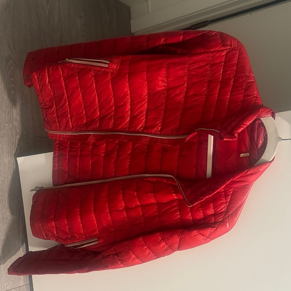 Moncler Vibrant Red Puffer Jacket - MENS or Women Unisex